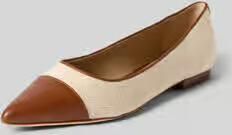 Lauren Ralph Lauren Ballerina van echt leer model 'LONDYN CAP3'