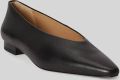 Lauren Ralph Lauren Ballerina van echt rundleer - Zwart