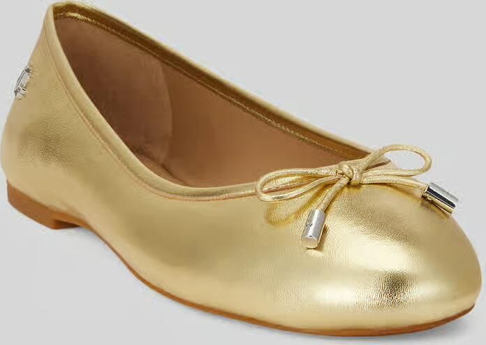 Lauren Ralph Lauren Ballerina van echt schapenleer - Foto 3