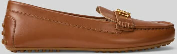 LAUREN RALPH LAUREN Mocassins Dames Barnsbury Flats Maat: 41 Materiaal: Leer Kleur: Camel - Foto 8