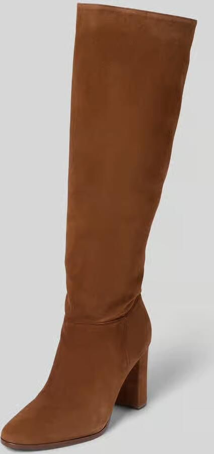 Lauren Ralph Lauren Laars van echt suède met logodetail model 'ARTIZAN TALL' - Foto 2