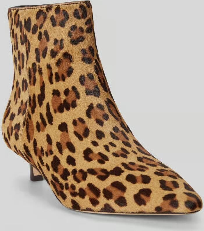 Lauren Ralph Lauren Laarsje met kitten heel van runder nappa - Foto 2