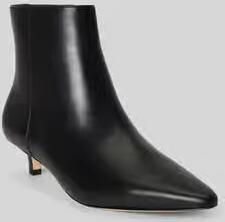 Lauren Ralph Lauren Laarsje van echt leer met kitten heel
