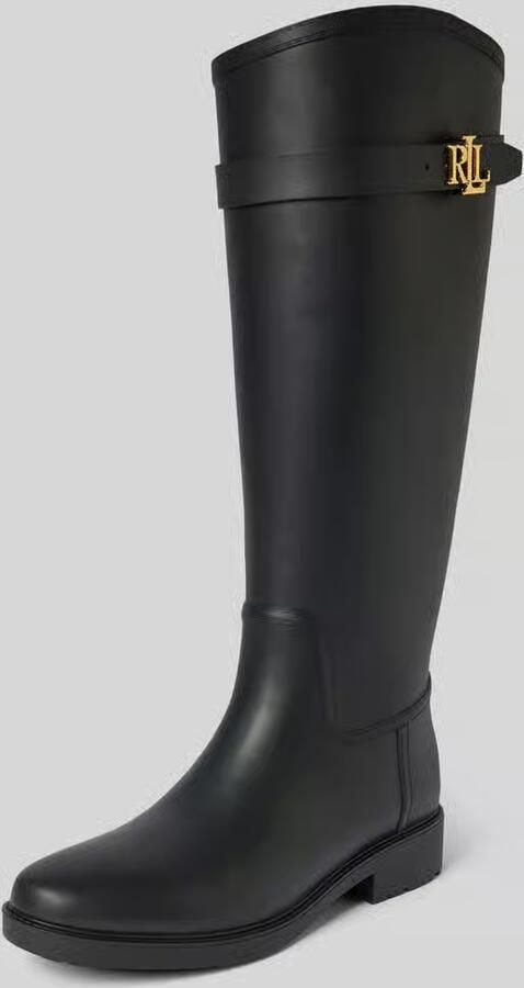 Lauren Ralph Lauren Rubberlaarzen met logodetail - Foto 3