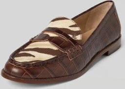 Lauren Ralph Lauren Loafers met structuurmotief model 'Wynnie'