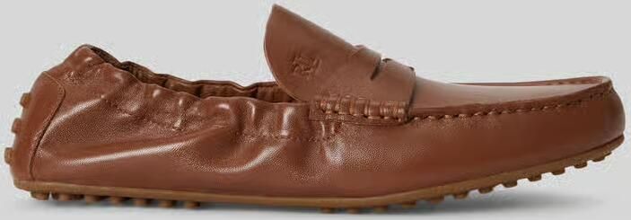 Lauren Ralph Lauren loafers van echt leer - Foto 2
