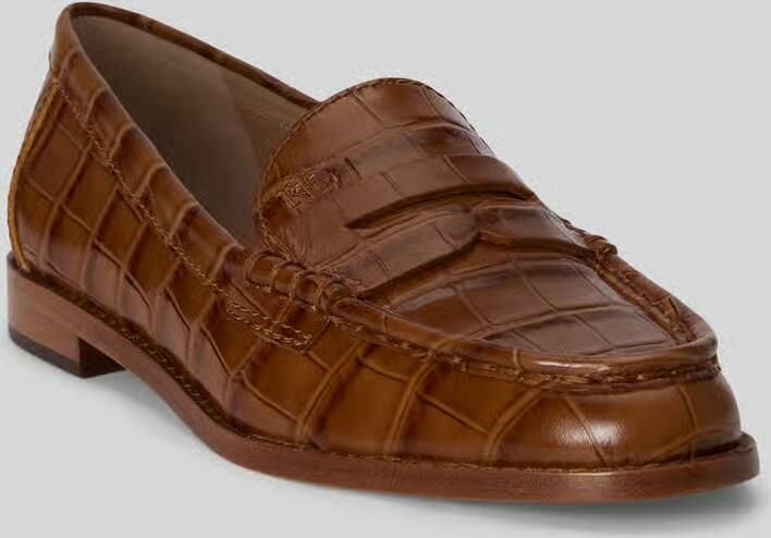 Lauren Ralph Lauren loafers van echt leer