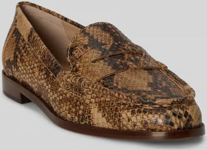 Lauren Ralph Lauren loafers van echt leer