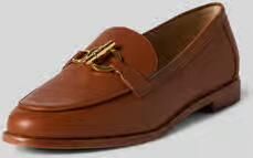 Lauren Ralph Lauren Loafers van echt leer met logo-applicatie model 'BLAIKE'
