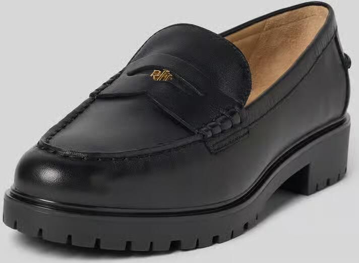 LAUREN RALPH LAUREN Loafers Dames Marli 37 5 Leer Zwart - Foto 5