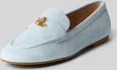 LAUREN RALPH LAUREN Loafers Dames Averi Iii Flats Maat: 40 Materiaal: Suède Kleur: Blauw - Foto 7