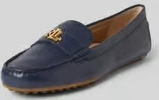 Lauren Ralph Lauren Loafers & ballerina schoenen Barnsbury-Flats-Driver in blauw - Foto 9