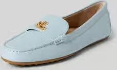 LAUREN RALPH LAUREN Loafers Dames Barnsbury Flats Driver Maat: 40 Materiaal: Leer Kleur: Blauw - Foto 7