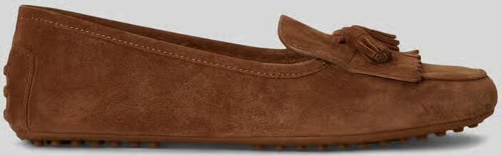Lauren Ralph Lauren Loafers van echt suède model 'TAYTE' - Foto 2