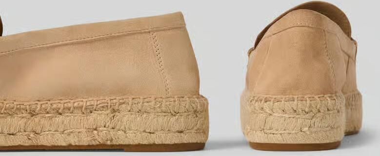 Lauren Ralph Lauren Loafers van leer met plateauzool. model 'LUIZE' - Foto 2