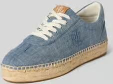 Lauren Ralph Lauren low top sneakers met espadrille-zool