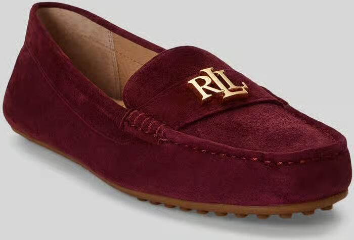 Lauren Ralph Lauren Mocassins van echt schapenleer model 'BARNSBURY'
