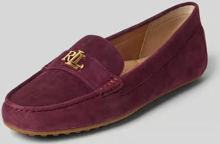 Lauren Ralph Lauren Mocassins van echt schapenleer model 'BARNSBURY'