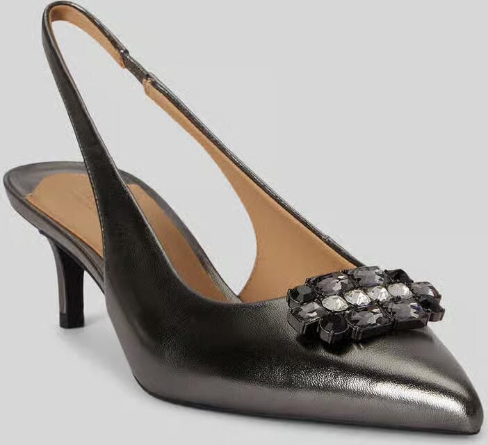 Lauren Ralph Lauren Pumps met strassapplicatie van runder nappa