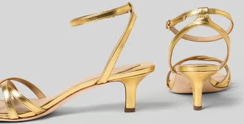 Lauren Ralph Lauren sandalen met doornsluiting model 'KENDYL' - Foto 2