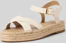 Lauren Ralph Lauren sandalen van puur leer model 'EMERYN ESPDR'