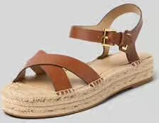 Lauren Ralph Lauren sandalen van puur leer model 'EMERYN ESPDR'