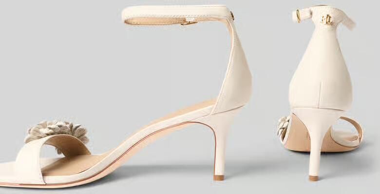Lauren Ralph Lauren Sandaletten van echt leer model 'ALLIE' - Foto 3