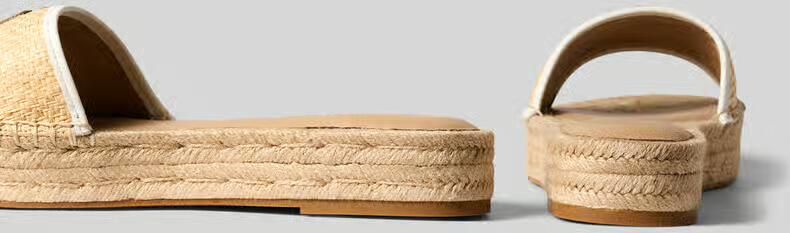 Lauren Ralph Lauren Slippers van echt leer model 'POLLY 4' - Foto 2