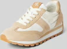 LAUREN RALPH LAUREN Lage Sneakers Dames Franky Maat: 37 5 Materiaal: Leer Kleur: Beige - Foto 11