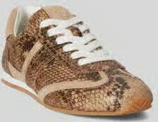 Lauren Ralph Lauren sneakers van echt leer