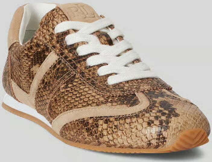 Lauren Ralph Lauren sneakers van echt leer
