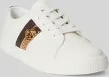 Lauren Ralph Lauren Sneakers van echt leer met logodetail