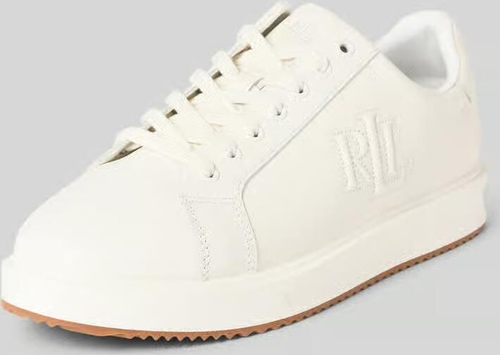 Lauren Ralph Lauren Sneakers van echt leer met logostitching model 'Ainsley' - Foto 2