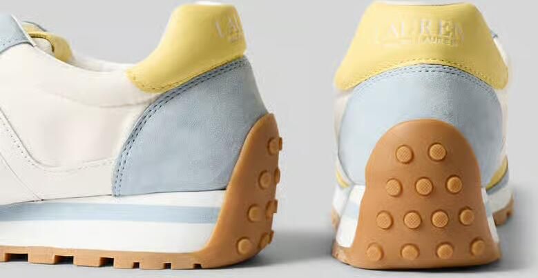 Lauren Ralph Lauren Sneakers van echt leer model 'DANI' - Foto 2