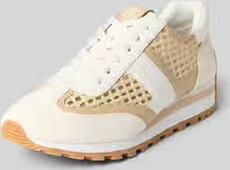 LAUREN RALPH LAUREN Lage Sneakers Dames Dani Low Top Lace Maat: 39 Materiaal: Leer Kleur: Wit - Foto 2