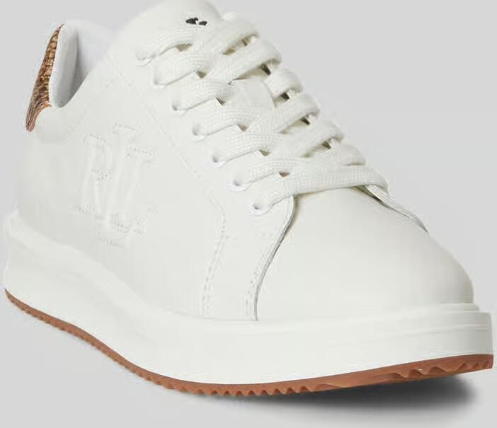 Lauren Ralph Lauren sneakers van echt leer van rundleer model 'AINSLEY'