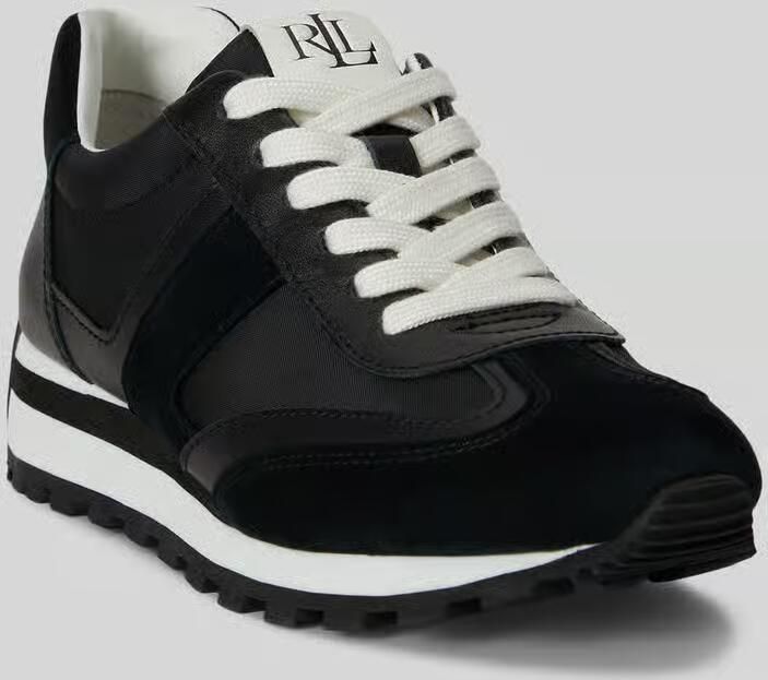 Lauren Ralph Lauren Sneakers van echt rundleer model 'DANI'