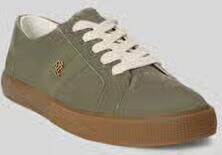 Lauren Ralph Lauren Sneakers van echt suède met logodetail - Foto 5