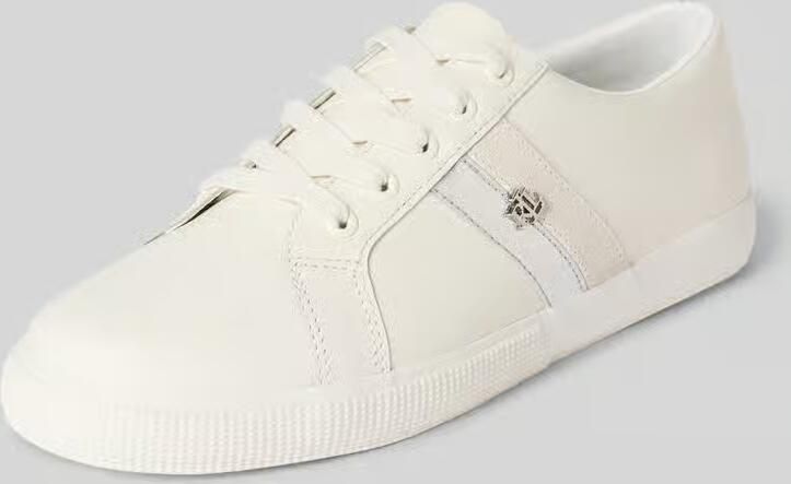 Lauren Ralph Lauren Sneakers van leer met labelapplicatie model 'JANSON II' - Foto 2