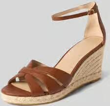 Lauren Ralph Lauren Wedges van echt rundleer model 'NELLIE'