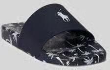 Polo Ralph Lauren Badslippers met all-over motief op de zool - Foto 2