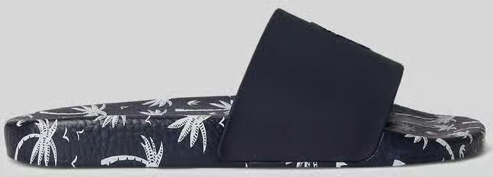 Polo Ralph Lauren Badslippers met all-over motief op de zool - Foto 3