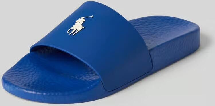 Polo Ralph Lauren Badslippers met logo-applicatie