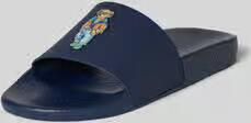 Polo Ralph Lauren Badslippers met polo bear-applicatie