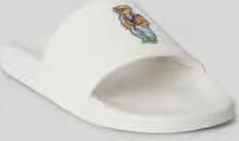 Polo Ralph Lauren Badslippers met polo bear-print