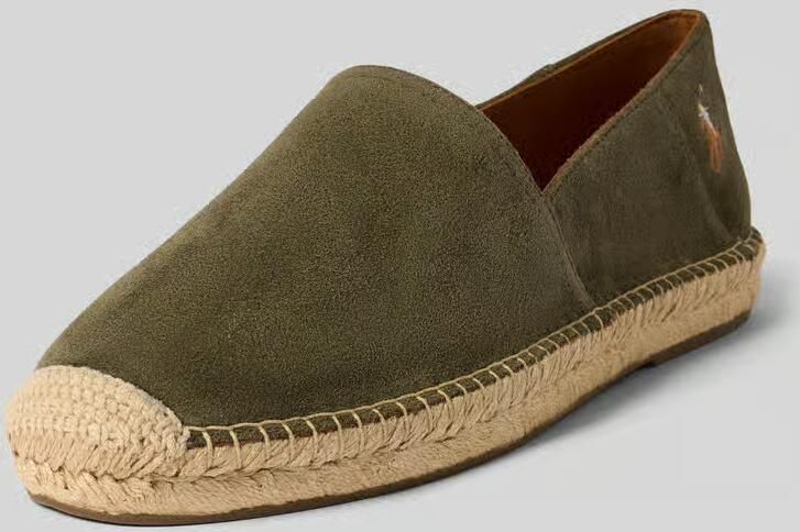 Polo Ralph Lauren Espadrilles met logostitching model 'CEVIO'