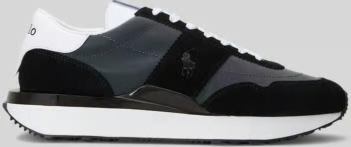 Polo Ralph Lauren Sneakers van leermix model 'TRAIN' - Foto 2