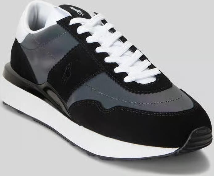 Polo Ralph Lauren Sneakers van leermix model 'TRAIN' - Foto 2