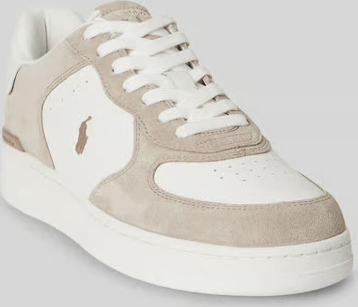 POLO RALPH LAUREN Ralph Lauren Lage Sneakers Heren Masters Crt Leer Wit - Foto 11