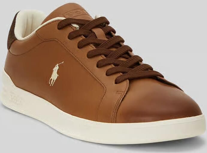 Polo Ralph Lauren Leren sneakers met logoprint model 'HERITAGE COURT' - Foto 3